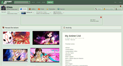 Desktop Screenshot of ichink.deviantart.com