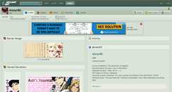 Desktop Screenshot of annuniki.deviantart.com