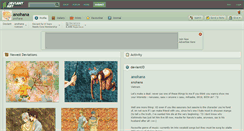 Desktop Screenshot of anohana.deviantart.com