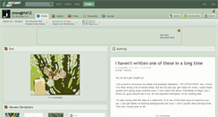 Desktop Screenshot of crowgirl412.deviantart.com