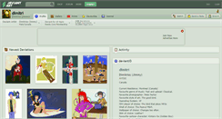 Desktop Screenshot of dimitri.deviantart.com