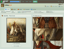 Tablet Screenshot of lizkay.deviantart.com