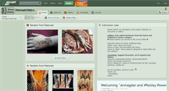 Desktop Screenshot of hennaartists.deviantart.com