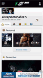 Mobile Screenshot of alwaysbetonalice.deviantart.com