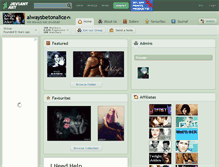 Tablet Screenshot of alwaysbetonalice.deviantart.com