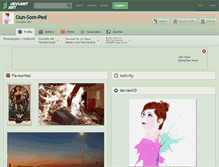 Tablet Screenshot of oun-som-ped.deviantart.com