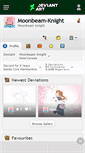 Mobile Screenshot of moonbeam-knight.deviantart.com