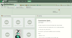 Desktop Screenshot of blackbeastbaaron.deviantart.com