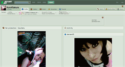 Desktop Screenshot of kuroiisakura.deviantart.com