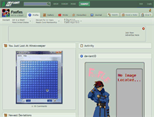 Tablet Screenshot of foofles.deviantart.com