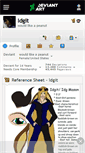 Mobile Screenshot of idgit.deviantart.com
