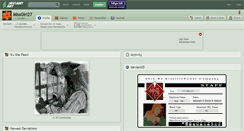 Desktop Screenshot of missgirl27.deviantart.com