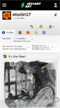 Mobile Screenshot of missgirl27.deviantart.com