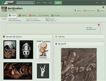 Tablet Screenshot of davidjwalters.deviantart.com