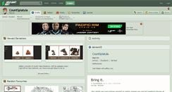 Desktop Screenshot of countsplatula.deviantart.com