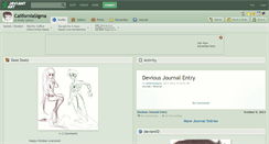 Desktop Screenshot of californiasigma.deviantart.com