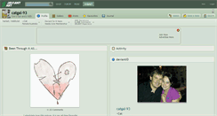 Desktop Screenshot of catgal-93.deviantart.com