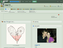 Tablet Screenshot of catgal-93.deviantart.com