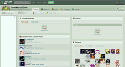 Desktop Screenshot of invaders-of-da.deviantart.com