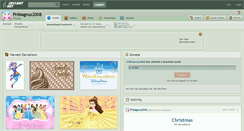 Desktop Screenshot of primagnus2008.deviantart.com