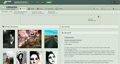 Desktop Screenshot of lifeinaclick.deviantart.com