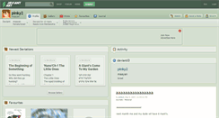 Desktop Screenshot of pinky2.deviantart.com