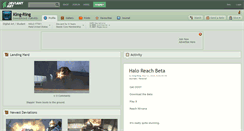 Desktop Screenshot of king-ring.deviantart.com