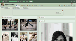 Desktop Screenshot of gerryblackkberry.deviantart.com