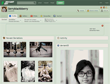 Tablet Screenshot of gerryblackkberry.deviantart.com