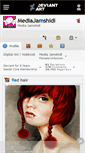 Mobile Screenshot of mediajamshidi.deviantart.com