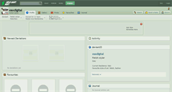 Desktop Screenshot of eaxdigital.deviantart.com