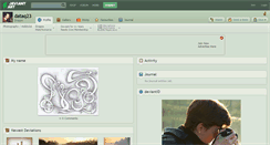 Desktop Screenshot of dataq23.deviantart.com