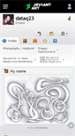 Mobile Screenshot of dataq23.deviantart.com
