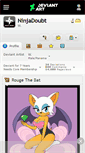 Mobile Screenshot of ninjadoubt.deviantart.com
