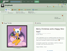Tablet Screenshot of ninjadoubt.deviantart.com
