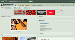 Desktop Screenshot of deesse-feerique.deviantart.com