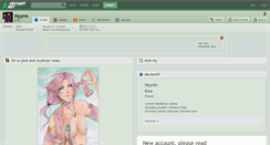 Desktop Screenshot of hyyrm.deviantart.com