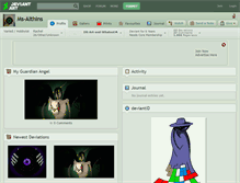 Tablet Screenshot of ms-althins.deviantart.com