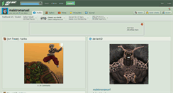 Desktop Screenshot of maistromanuel.deviantart.com
