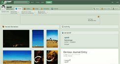 Desktop Screenshot of opedr.deviantart.com