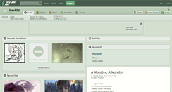 Desktop Screenshot of hawkbri.deviantart.com