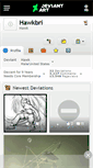 Mobile Screenshot of hawkbri.deviantart.com