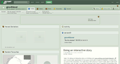 Desktop Screenshot of growthlover.deviantart.com