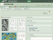 Tablet Screenshot of meaninglessmage.deviantart.com