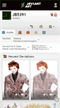 Mobile Screenshot of jb5391.deviantart.com