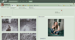 Desktop Screenshot of faritail123.deviantart.com