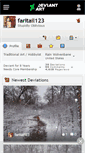 Mobile Screenshot of faritail123.deviantart.com