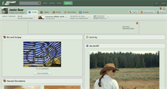 Desktop Screenshot of jessie-bear.deviantart.com