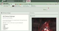 Desktop Screenshot of cesar-sama.deviantart.com