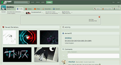Desktop Screenshot of idorisu.deviantart.com